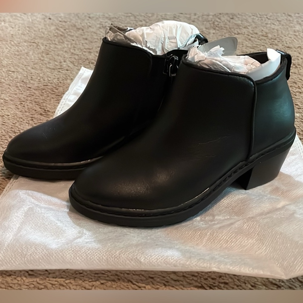 Girls Sam Edelman Black Ankle Boots